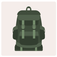 backpack-on-pink-background