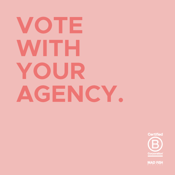 Graphic: Vote with your agency.