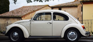 Vintage volkswagen beetle