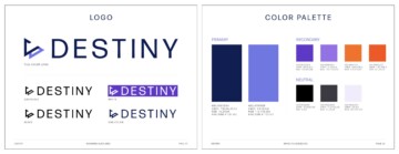 Destiny brand guidelines