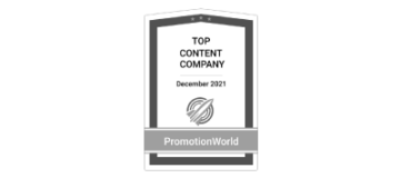 Top Content Company December 2021 Award