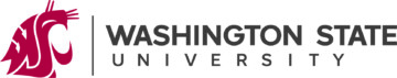 Washington State University colored logo.