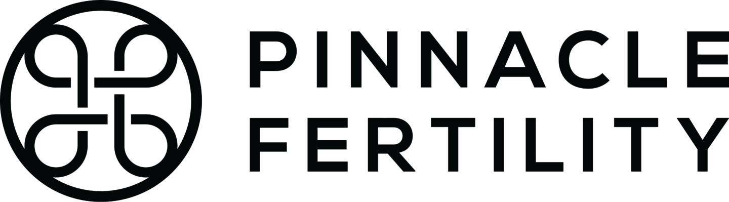 Pinnacle Fertility logo black