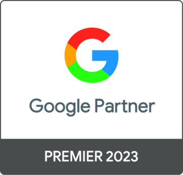 Multi-colored logo with the letter G
