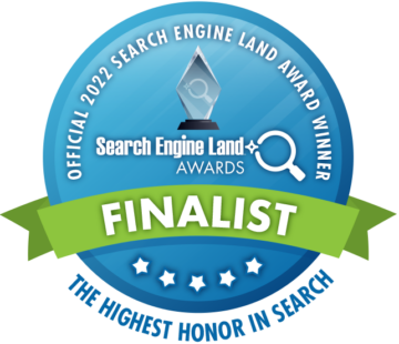 Search Engine Land 2022 Finalist Award