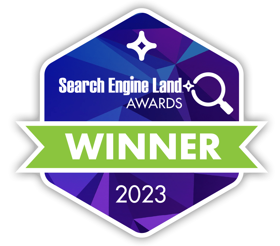 Best overall PPC initiative - Enterprise in the 2023 Search Engine Land Awards!
