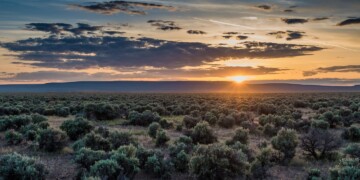 Burns Oregon desert plains