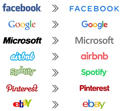 Logos for Facebook, Google, Microsoft, Airbnb, Spotify, Pinterest, and ebay.